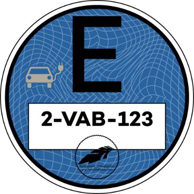 Afbeeldingen van E-Sticker Duitsland