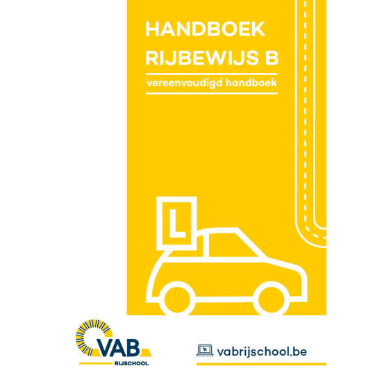Afbeeldingen van Handboek rijbewijs B – vereenvoudigd handboek
